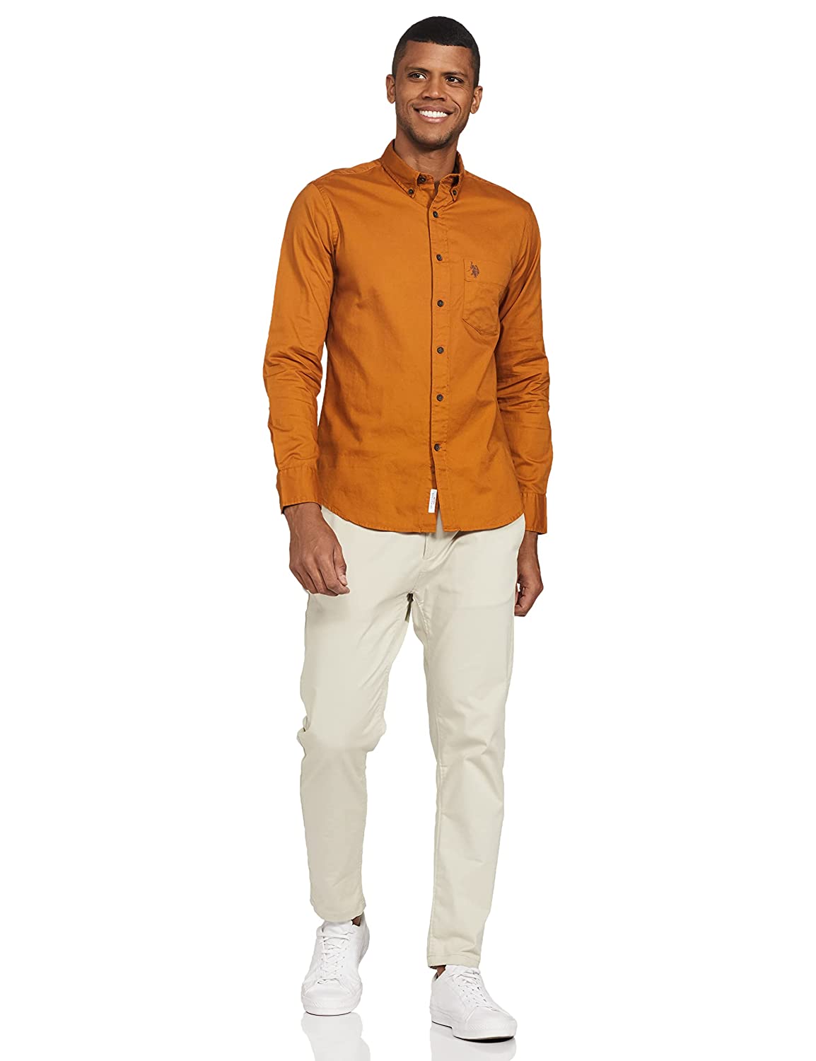 U.S. POLO ASSN. Men's Slim Fit Button Down Shirt - Image 3