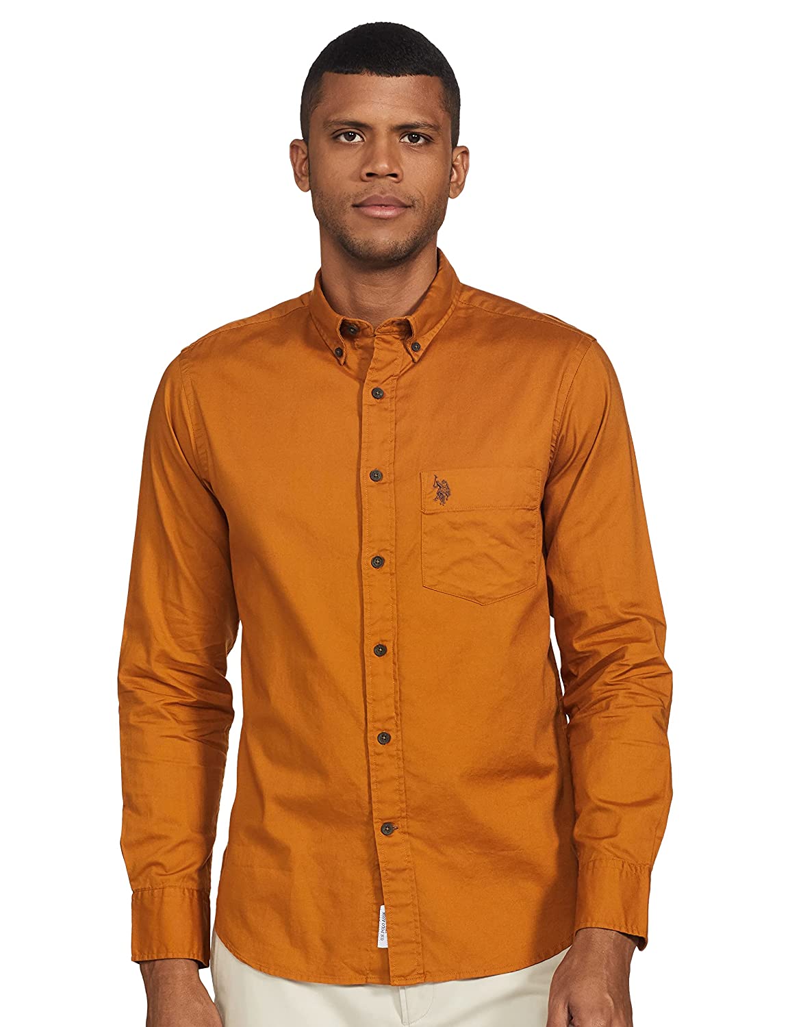 U.S. POLO ASSN. Men's Slim Fit Button Down Shirt